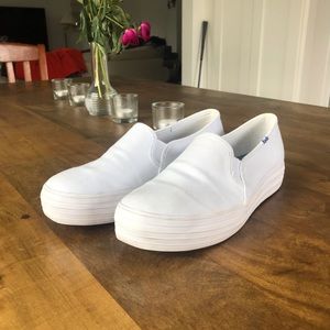Triple Decker Keds Slip Ons